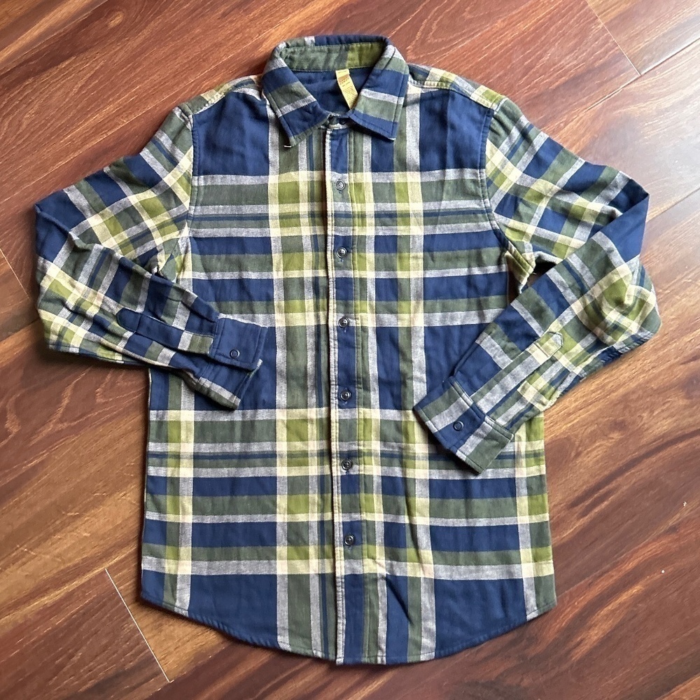 TELLURIDE CLOTHING Plaid Long Sleeve Shirt Size Small